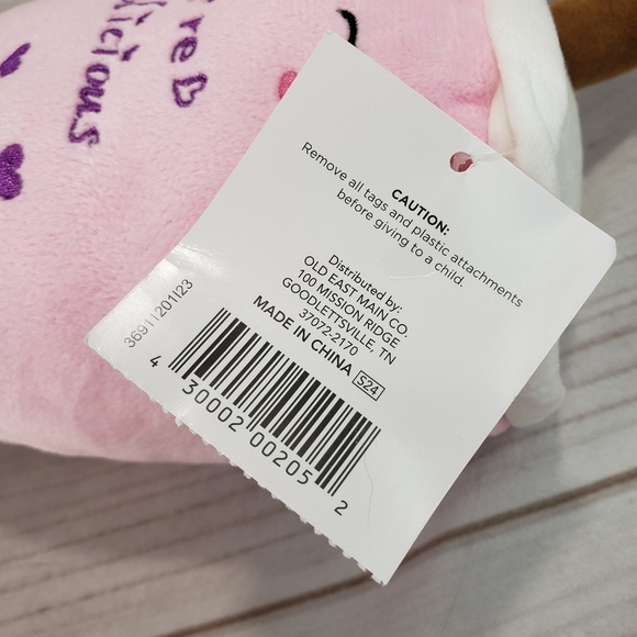 Valentine Bubble Boba Tea You're Bubblicious Plush Toy Homerbest Food Pal 7 Inch - Picture 9 of 12